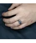 Мужские кольца_Серебро .925___10-Лазурит-Онлайн