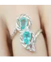 Женские Кольца_Серебро .925_АПАТИТ__6-Лазурит-Онлайн