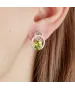 Женские Серьги_Серебро .925_ХРИЗОЛИТ__3-Лазурит-Онлайн