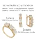Женские Серьги_Серебро .925_КВАРЦ__2-Лазурит-Онлайн