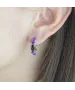 Женские Серьги_Серебро .925_РАУХТОПАЗ__3-Лазурит-Онлайн