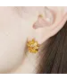Женские Серьги_Серебро .925_ЦИТРИН__4-Лазурит-Онлайн