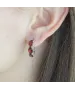 Женские Серьги_Серебро .925_ГРАНАТ__3-Лазурит-Онлайн