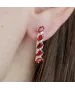 Женские Серьги_Серебро .925__Нанокристалл_3-Лазурит-Онлайн