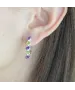Женские Серьги_Серебро .925_ХРИЗОЛИТ__3-Лазурит-Онлайн