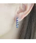 Женские Серьги_Серебро .925_САПФИР__3-Лазурит-Онлайн