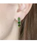 Женские Серьги_Серебро .925_ХРОМДИОПСИД__3-Лазурит-Онлайн