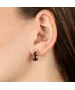 Женские Серьги_Серебро .925_РАУХТОПАЗ_Нанокристалл_3-Лазурит-Онлайн