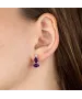 Женские Серьги_Серебро .925_АМЕТИСТ_Нанокристалл_3-Лазурит-Онлайн