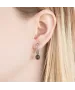 Женские Серьги_Серебро .925_РАУХТОПАЗ__5-Лазурит-Онлайн
