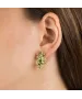 Женские Серьги_Серебро .925_ХРИЗОЛИТ__3-Лазурит-Онлайн