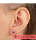 Женские Серьги_Серебро .925__Нанокристалл_3-Лазурит-Онлайн
