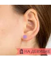 Женские Серьги_Серебро .925___4-Лазурит-Онлайн