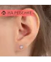 Женские Серьги_Серебро .925_КВАРЦ РОЗОВЫЙ__3-Лазурит-Онлайн