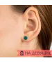 Женские Серьги_Серебро .925___4-Лазурит-Онлайн