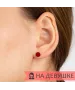 Женские Серьги_Серебро .925___4-Лазурит-Онлайн