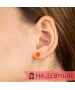 Женские Серьги_Серебро .925___4-Лазурит-Онлайн