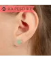 Женские Серьги_Серебро .925___3-Лазурит-Онлайн