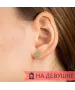 Женские Серьги_Серебро .925___4-Лазурит-Онлайн