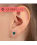 Женские Серьги_Серебро .925_КВАРЦ РОЗОВЫЙ__3-Лазурит-Онлайн