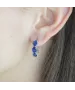 Женские Серьги_Серебро .925_САПФИР__3-Лазурит-Онлайн