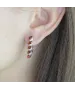 Женские Серьги_Серебро .925_ГРАНАТ__3-Лазурит-Онлайн