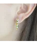 Женские Серьги_Серебро .925_ХРИЗОЛИТ__3-Лазурит-Онлайн