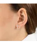 Женские Серьги_Серебро .925_КВАРЦ РОЗОВЫЙ__3-Лазурит-Онлайн