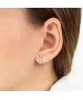 Женские Серьги_Серебро .925_КВАРЦ РОЗОВЫЙ__3-Лазурит-Онлайн