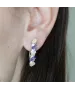Женские Серьги_Серебро .925_ТАНЗАНИТ__3-Лазурит-Онлайн