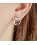 Женские Серьги_Серебро .925_РАУХТОПАЗ__3-Лазурит-Онлайн