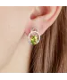 Женские Серьги_Серебро .925_ХРИЗОЛИТ__3-Лазурит-Онлайн