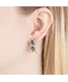 Женские Серьги_Серебро .925_ХРОМДИОПСИД__5-Лазурит-Онлайн