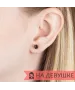 Женские Серьги_Серебро .925_РАУХТОПАЗ__6-Лазурит-Онлайн