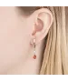 Женские Серьги_Серебро .925_ЦИТРИН_Нанокристалл_5-Лазурит-Онлайн