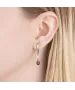 Женские Серьги_Серебро .925_РАУХТОПАЗ_Нанокристалл_5-Лазурит-Онлайн
