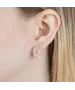 Женские Серьги_Серебро .925_КВАРЦ РОЗОВЫЙ__5-Лазурит-Онлайн